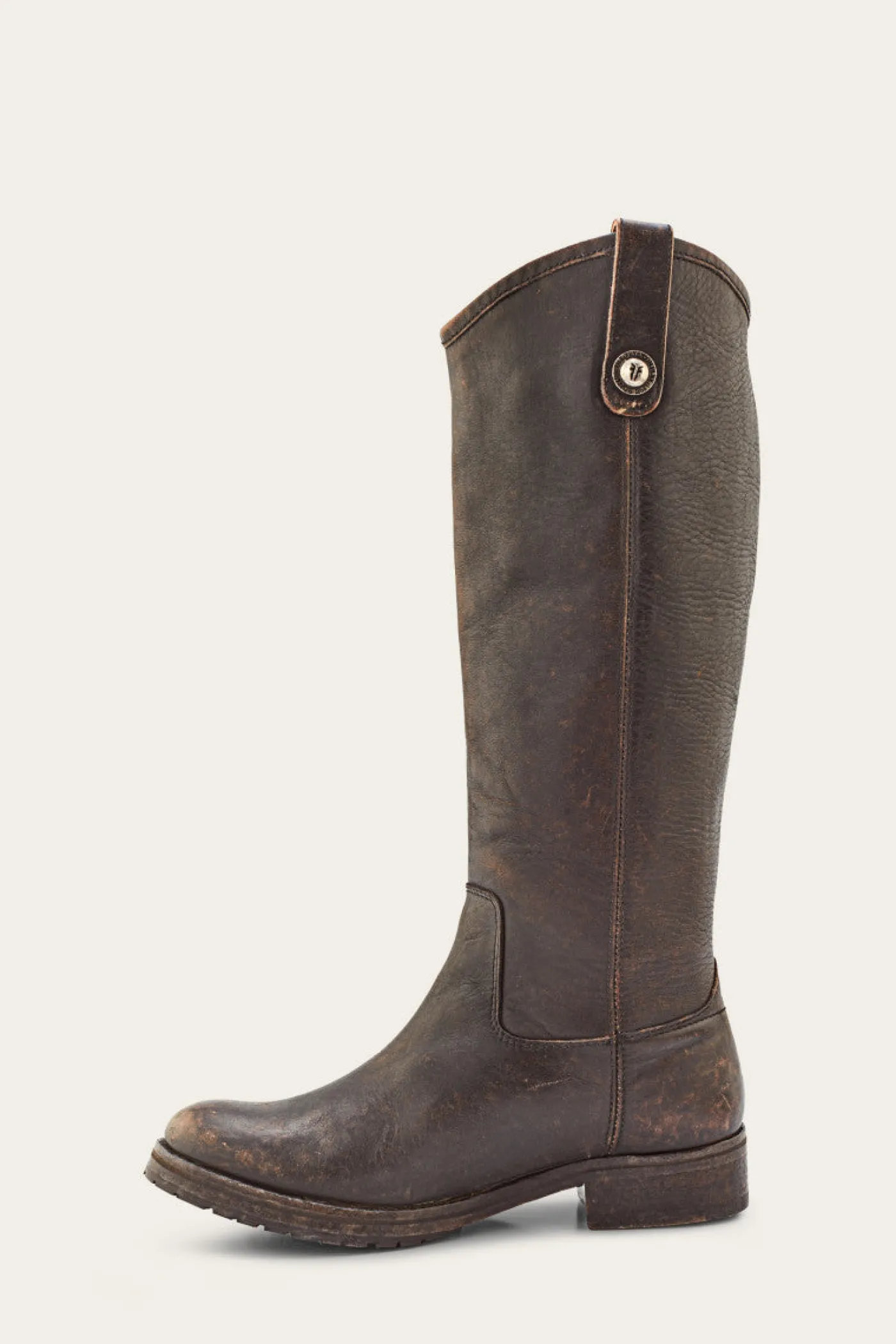 Clearance Frye Melissa Double Sole Button Lug Tall