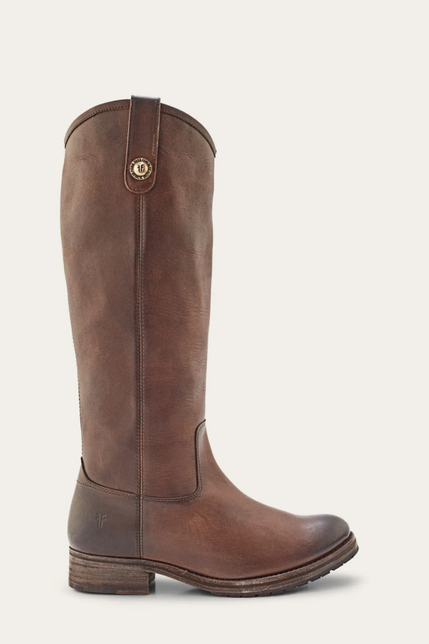 Clearance Frye Melissa Double Sole Button Lug Tall