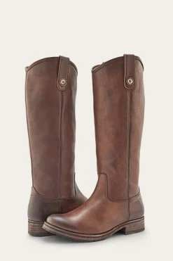 Clearance Frye Melissa Double Sole Button Lug Tall