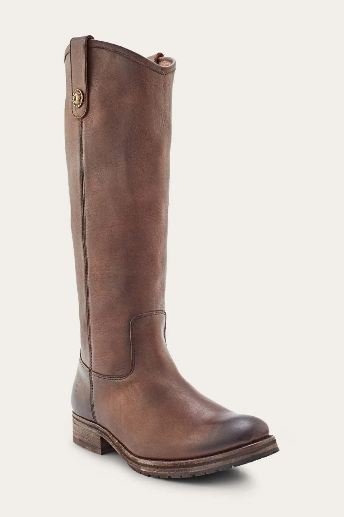 Clearance Frye Melissa Double Sole Button Lug Tall
