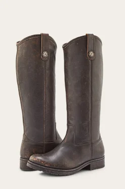 Clearance Frye Melissa Double Sole Button Lug Tall