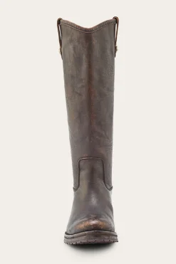 Clearance Frye Melissa Double Sole Button Lug Tall