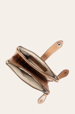 Clearance Frye Melissa Double Zip Wallet