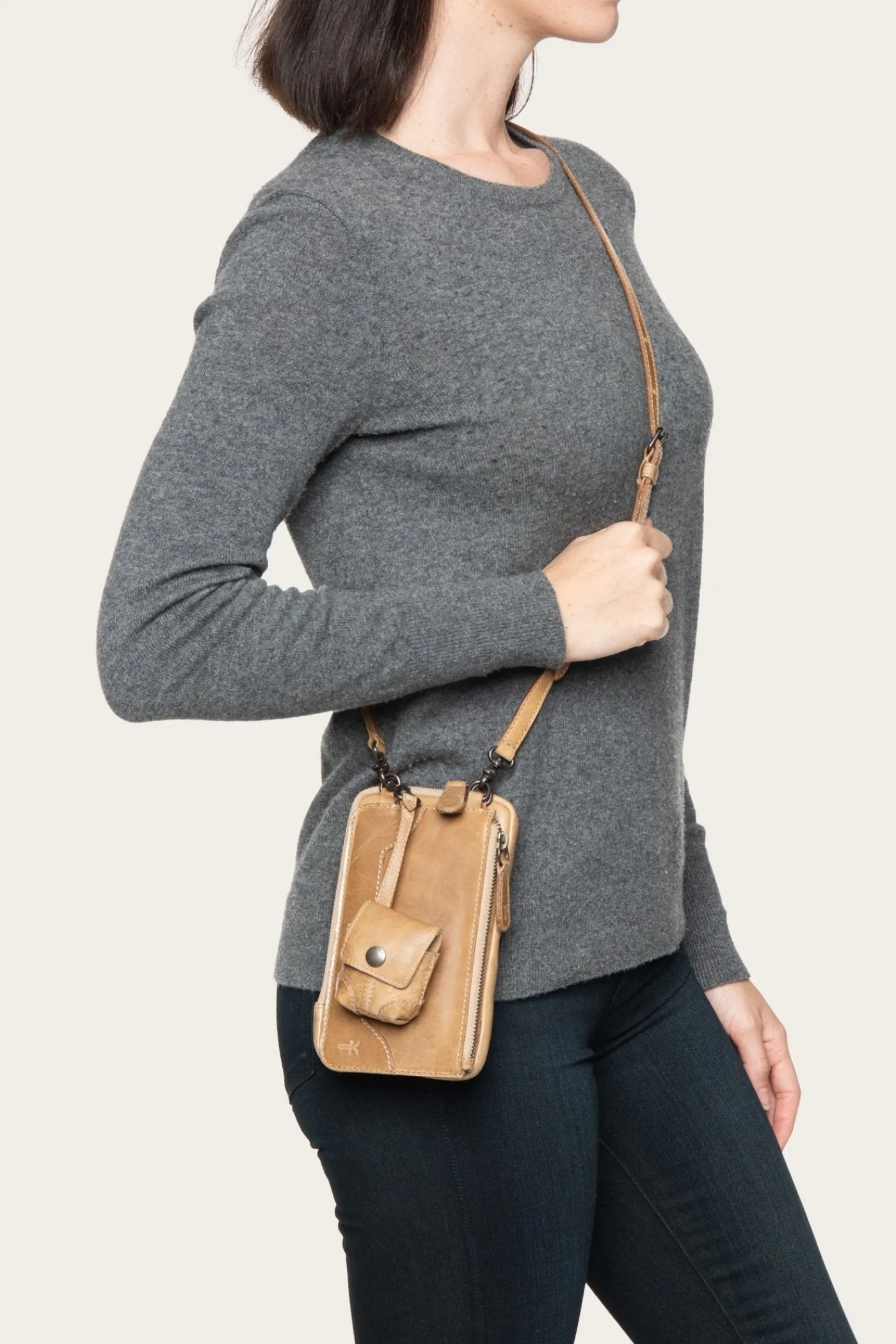 New Frye Melissa 3-In-1 Crossbody