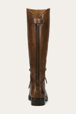 New Frye Melissa Lug Back Zip