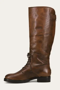 New Frye Melissa Lug Back Zip