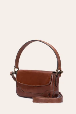 Outlet Frye Melissa Mini Flap COGNAC