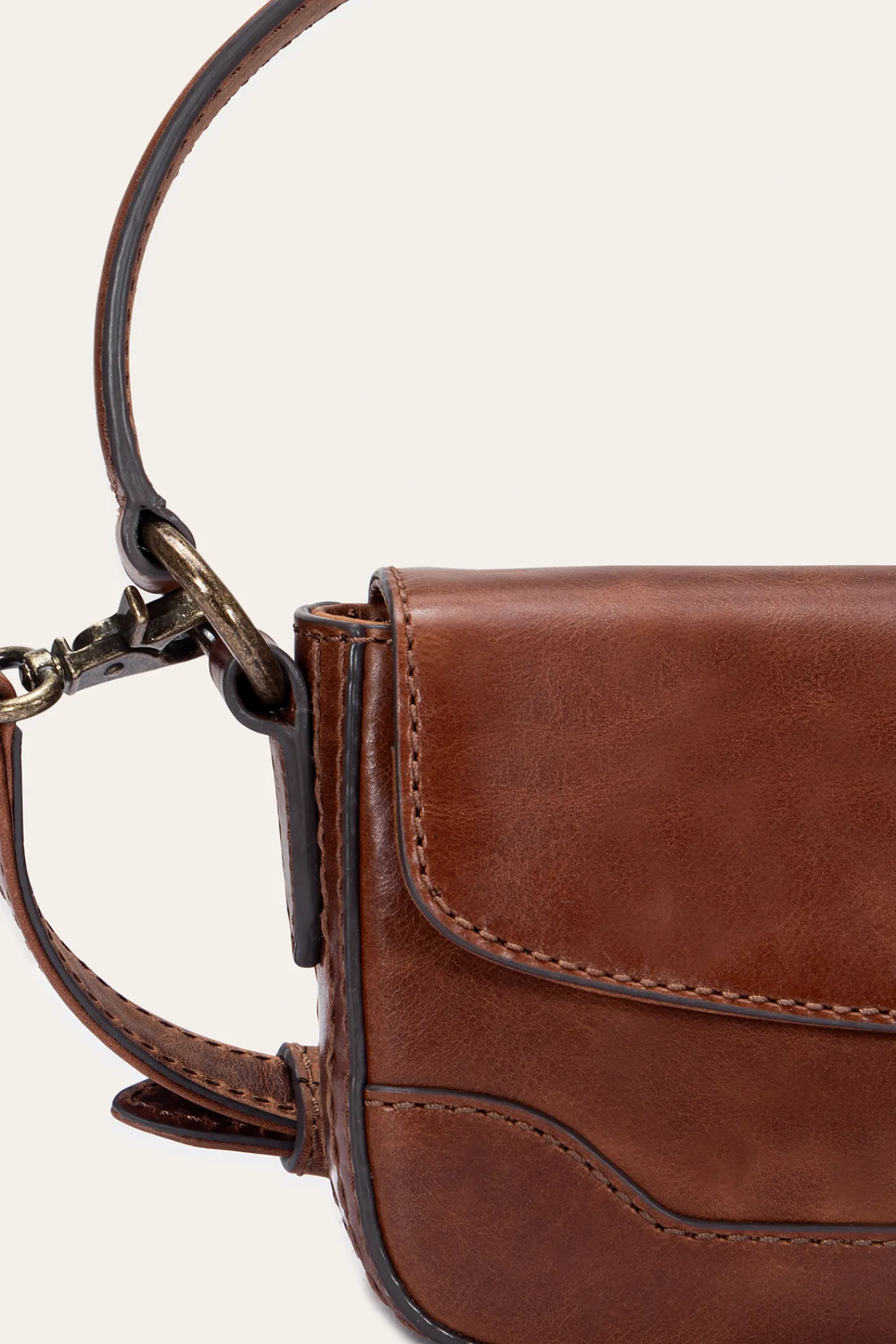 Outlet Frye Melissa Mini Flap COGNAC