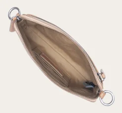 Best Frye Melissa Straw Crossbody Wristlet Beige