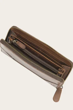 Discount Frye Melissa Zip Around Wallet