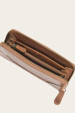 Discount Frye Melissa Zip Around Wallet