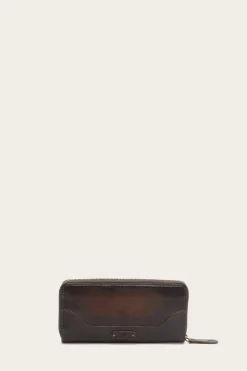Discount Frye Melissa Zip Around Wallet