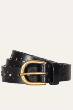 New Frye 25MM Beaded Perf Belt