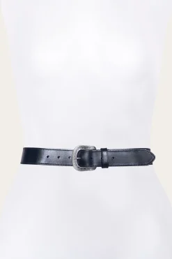 New Frye 38mm Belt With Engraved Buckle
