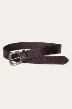 New Frye 38mm Belt With Engraved Buckle