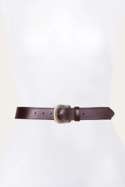 New Frye 38mm Belt With Engraved Buckle