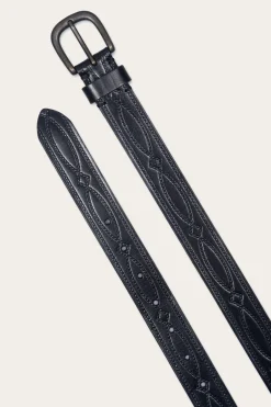 Outlet Frye 30mm Belt With Western Embossing