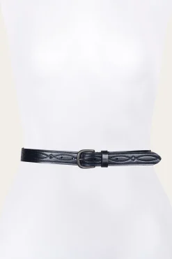 Outlet Frye 30mm Belt With Western Embossing