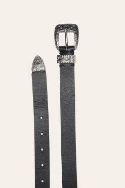 Discount Frye 25MM Logo Western Belt