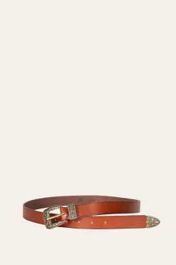 Discount Frye 25MM Logo Western Belt