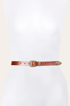 Discount Frye 25MM Logo Western Belt