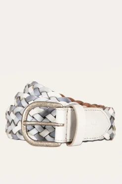 Frye 35MM Tonal Woven Leather Belt