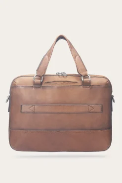 Discount Frye Nash Briefcase Cognac