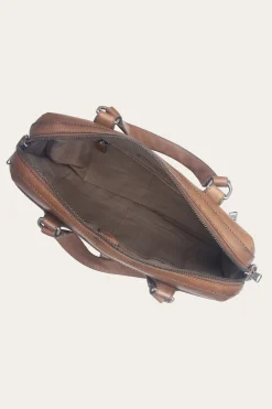 Discount Frye Nash Briefcase Cognac