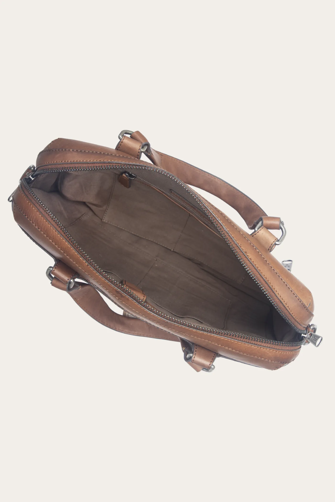 Discount Frye Nash Briefcase Cognac