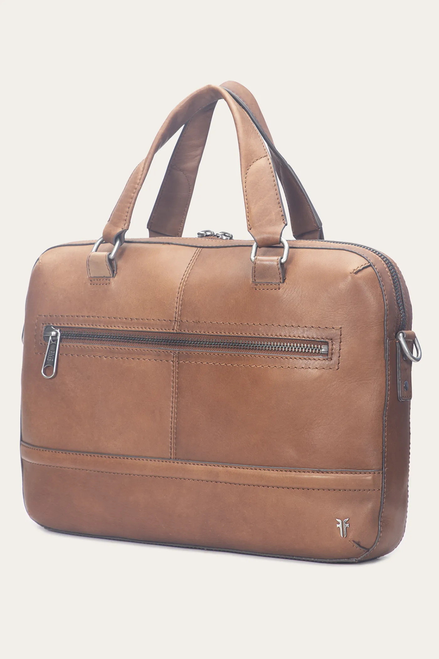 Discount Frye Nash Briefcase Cognac