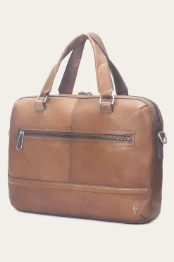 Discount Frye Nash Briefcase Cognac