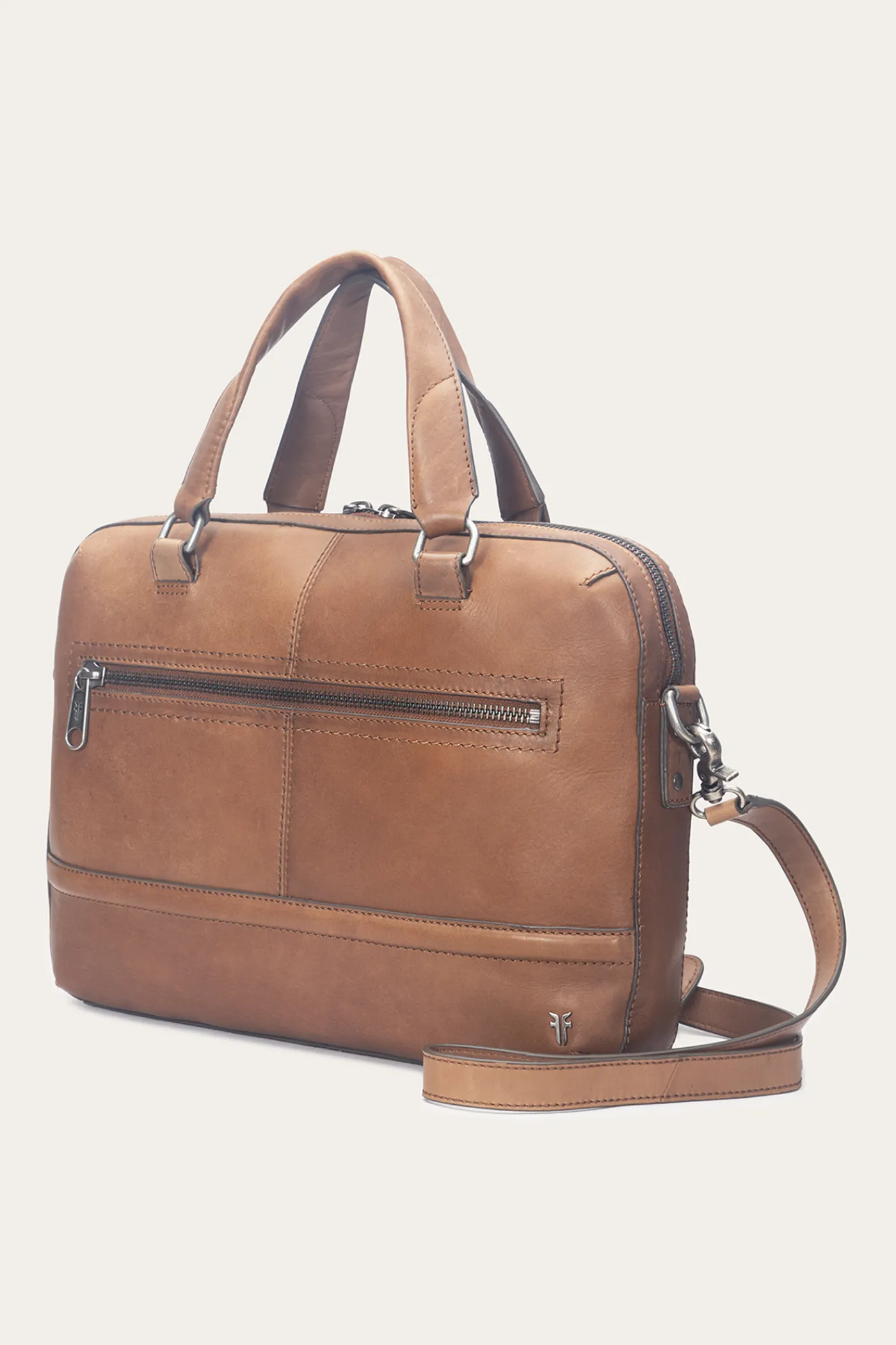 Discount Frye Nash Briefcase Cognac