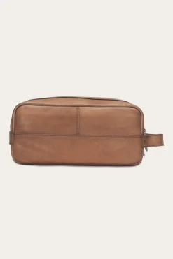 Hot Frye Nash Dopp Kit Cognac