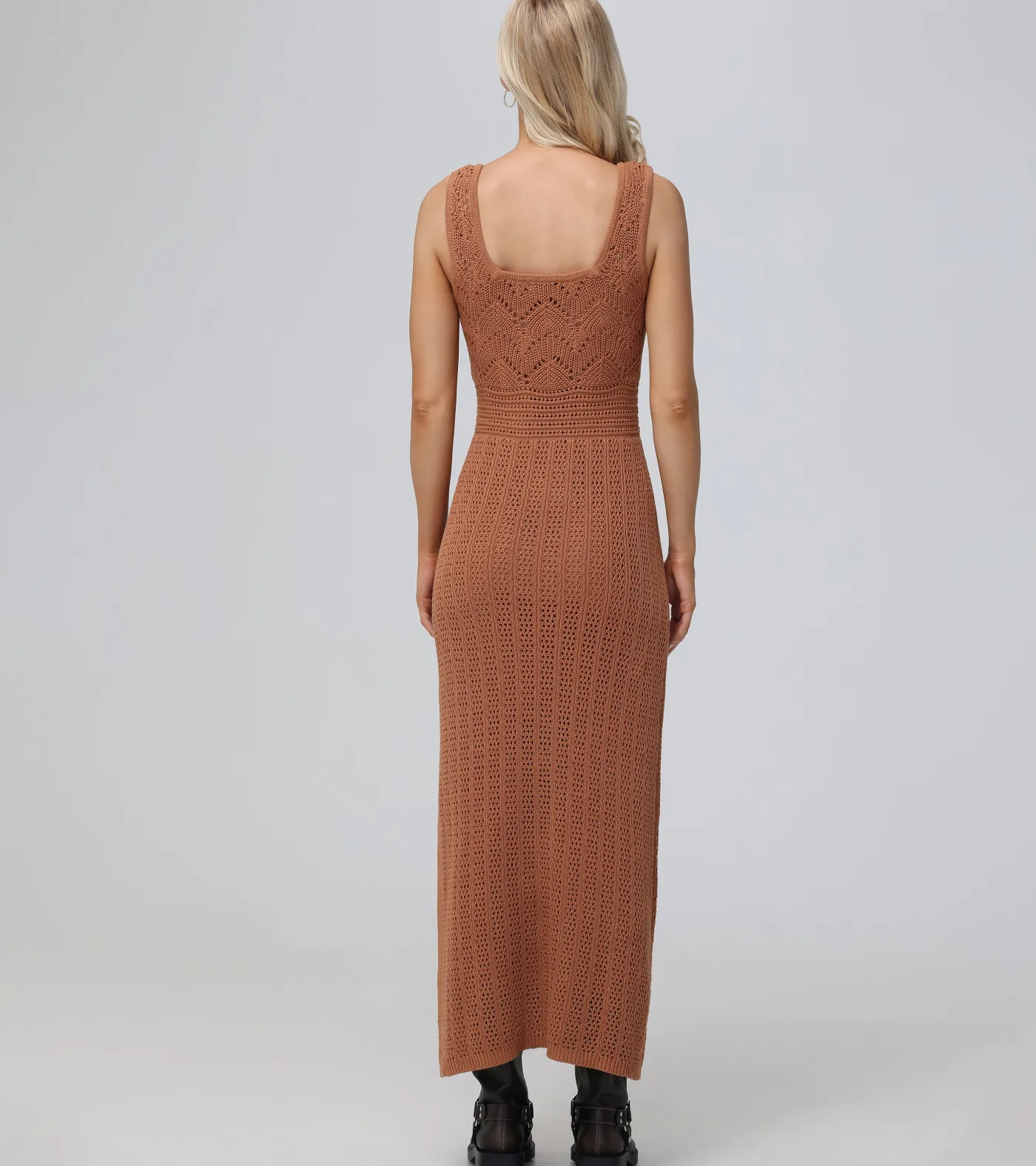 Discount Frye Open Stitch Maxi Sweater Dress