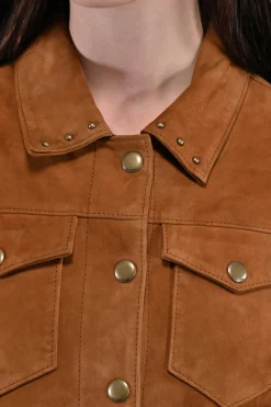 Online Frye Oxblood Fringed Jacket