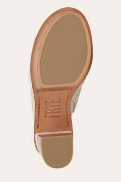 Clearance Frye Pipa Crochet Platform Sandal