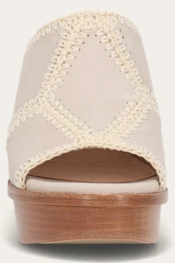 Clearance Frye Pipa Crochet Platform Sandal