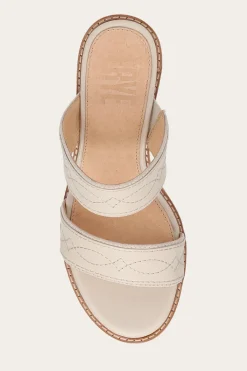 Frye Pipa Woodstock 2 Band Platform Sandal