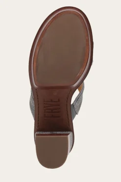 Frye Pipa Woodstock 2 Band Platform Sandal