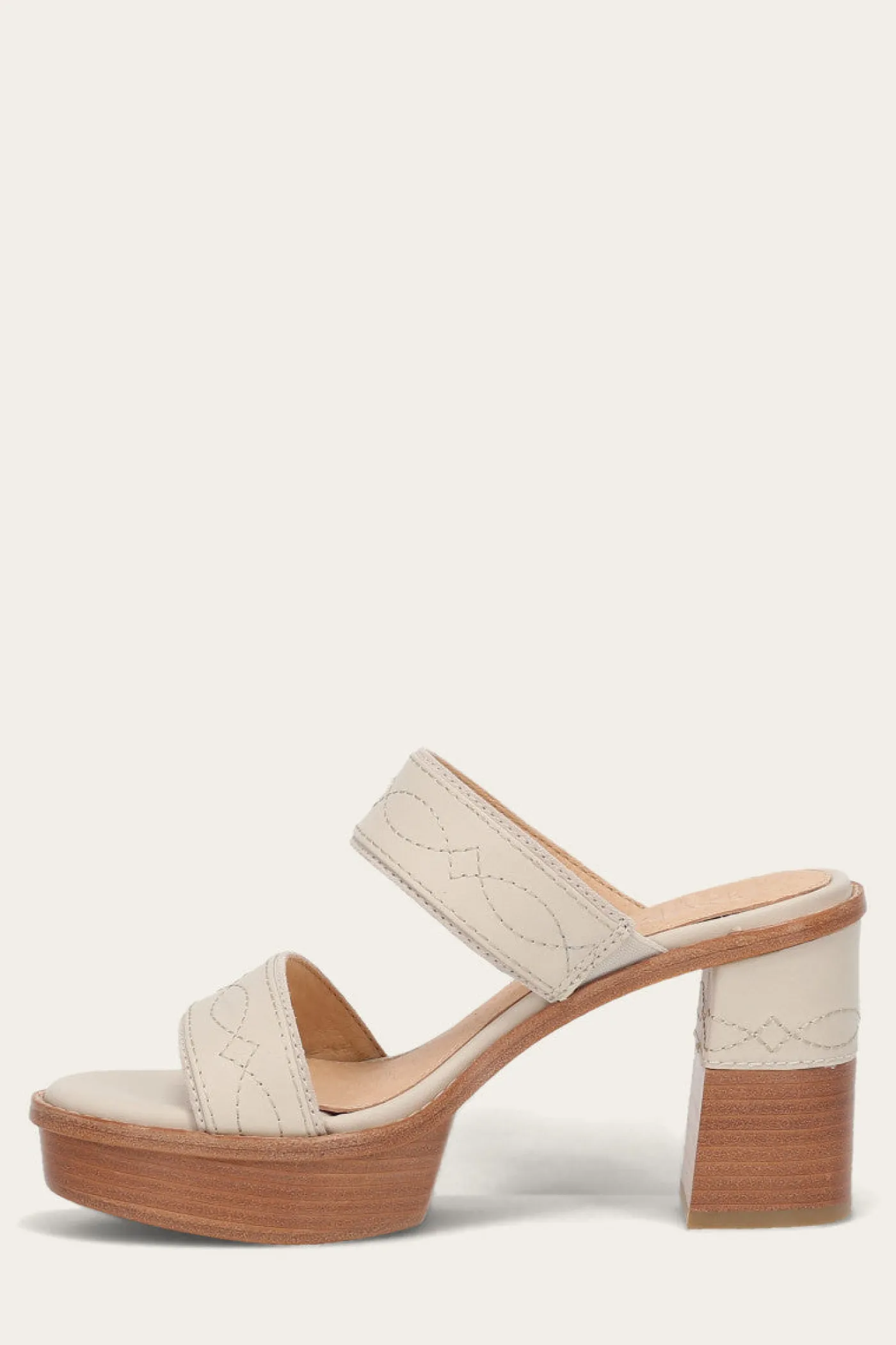 Frye Pipa Woodstock 2 Band Platform Sandal