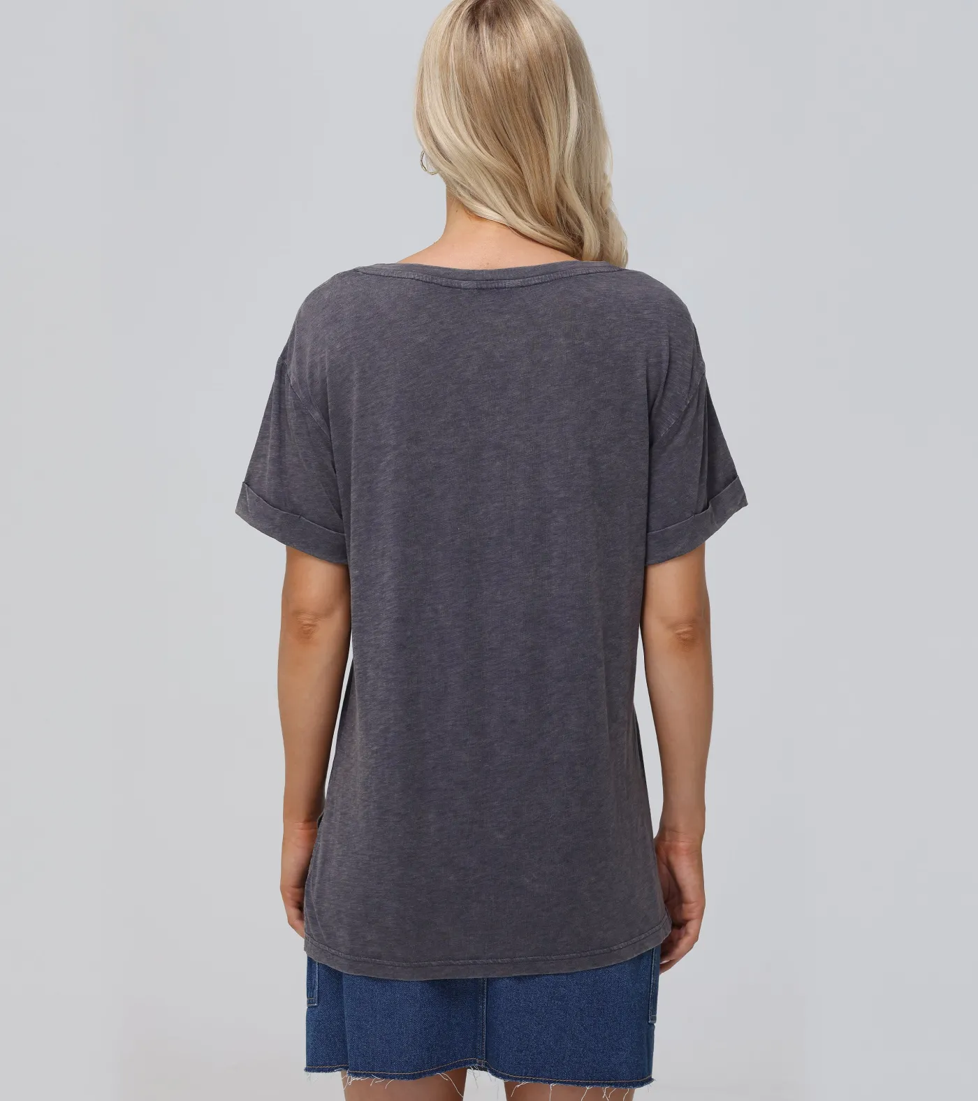Hot Frye Rolled Cuff Graphic Tee