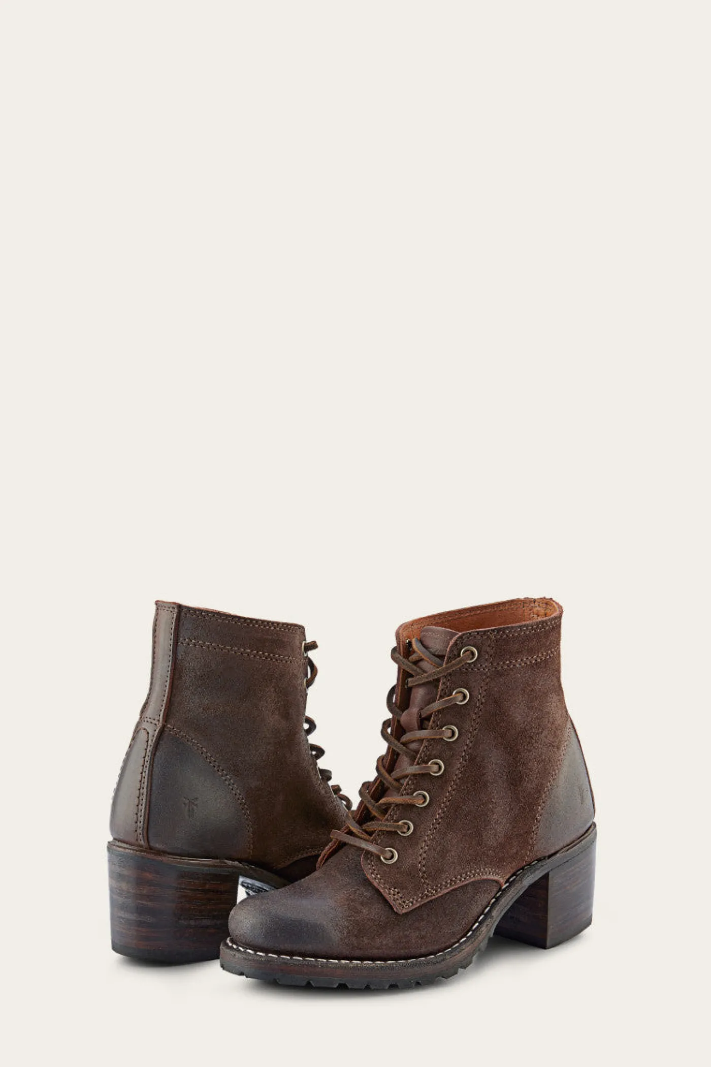 New Frye Sabrina 6G Lace Up