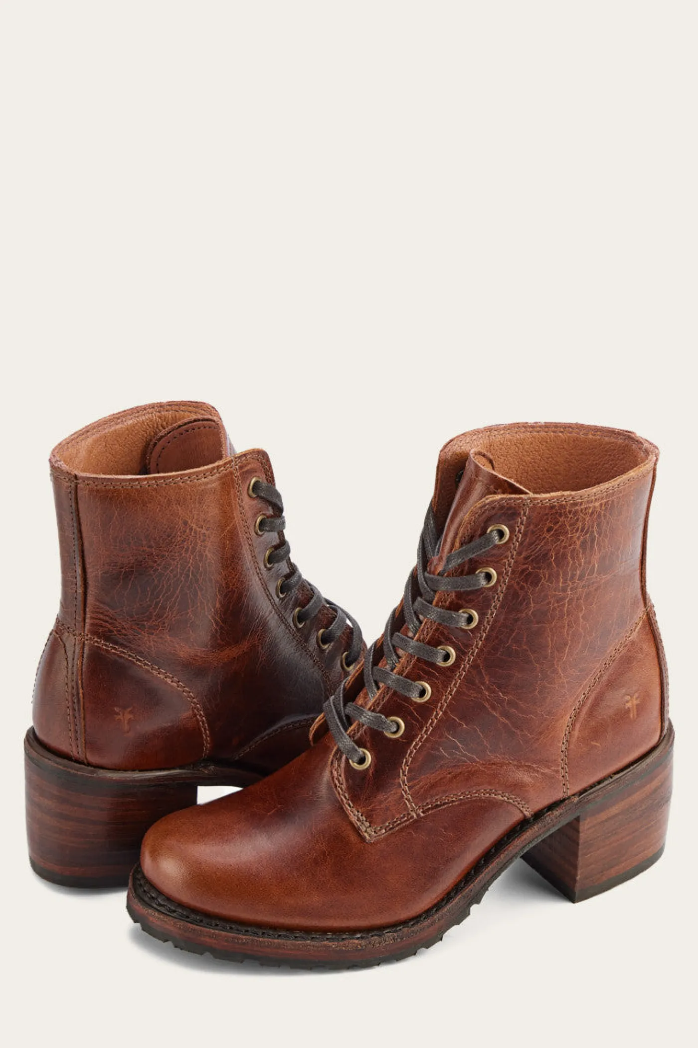 New Frye Sabrina 6G Lace Up