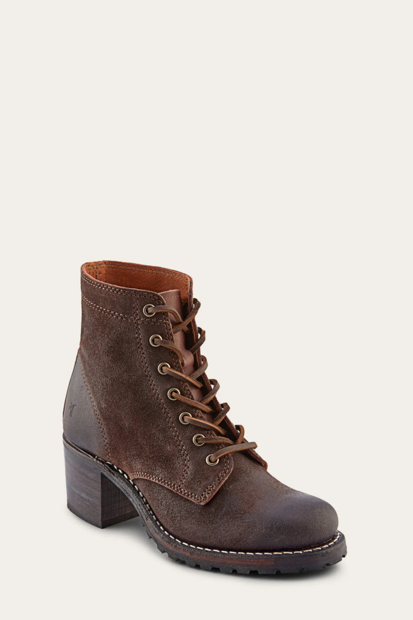 New Frye Sabrina 6G Lace Up