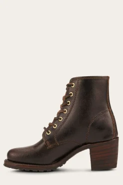 Frye Sabrina 6G Lace Up - 160Th Brown