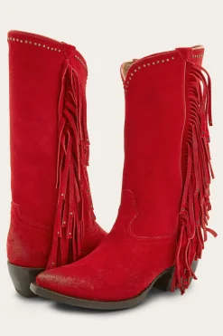 Clearance Frye Sacha Tall Fringe