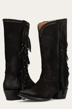 Clearance Frye Sacha Tall Fringe