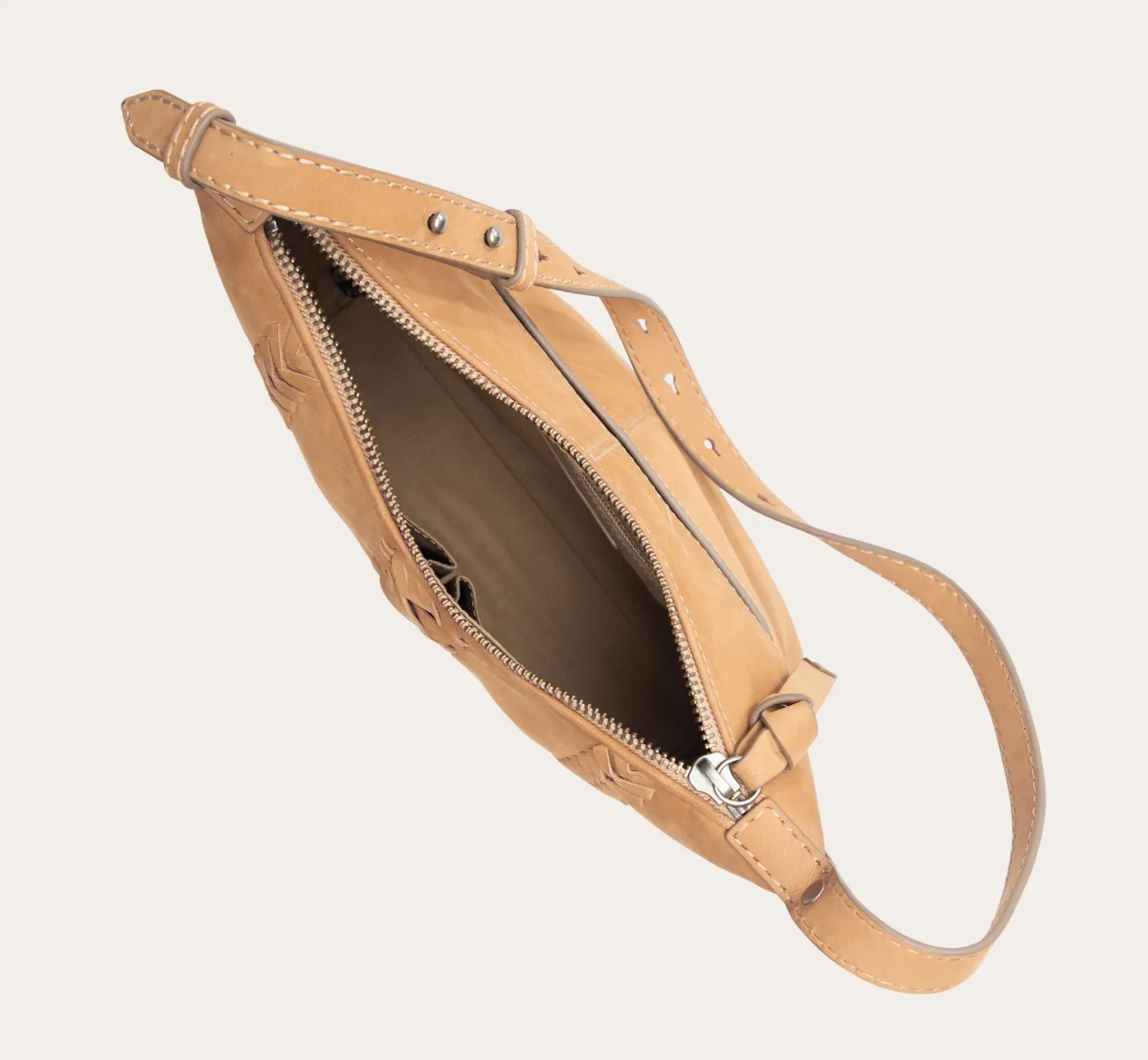 Discount Frye Savannah Shoulder Beige