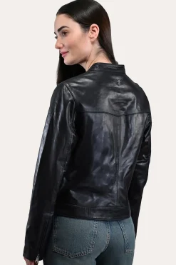 Online Frye Tobacco Cafe Racer Jacket