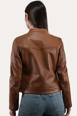Online Frye Tobacco Cafe Racer Jacket